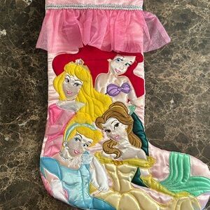 EUC Disney princess stocking